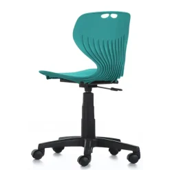 Elevstol - Tarris Junior - Turkis/Sort - 410-540 mm