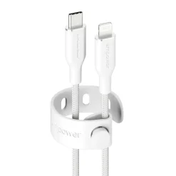 Empower by PanzerGlass Racing 60W USB-C to Lightning Cable 1.2M SilverWhite