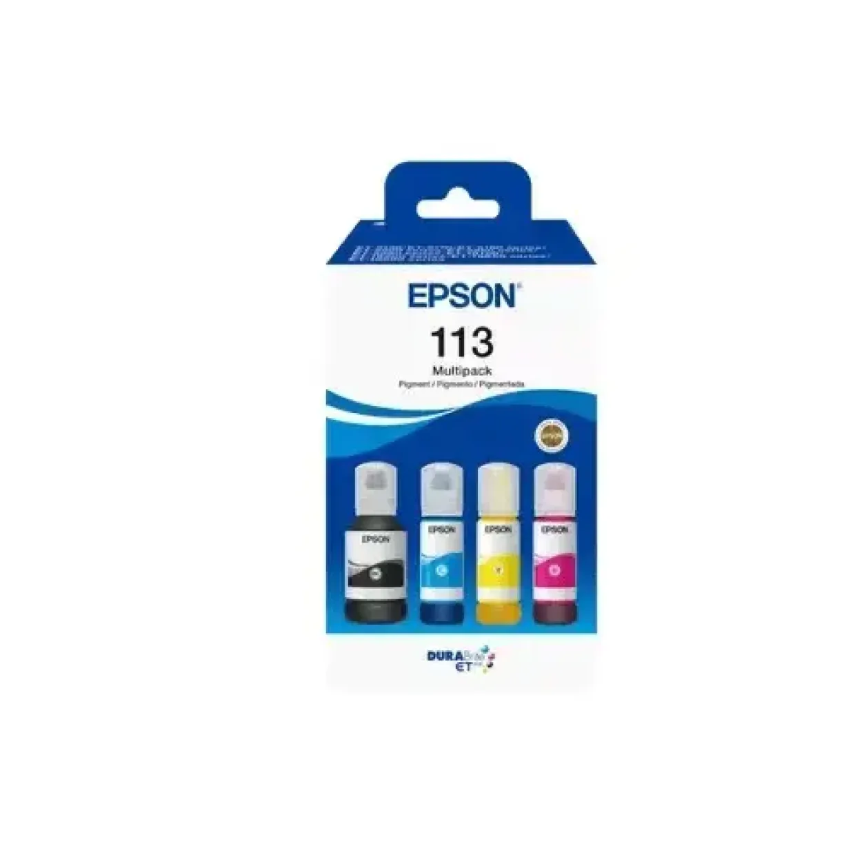 Epson 113 EcoTank, Blækflaske, Sort & Farvet, Sampak