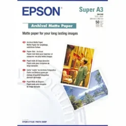 Epson fotopapir A3+ archival mat - 50 ark