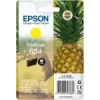 Epson T604, Blækpatron, Gul, 130 sider