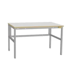 ESD-arbejdsbord Let H 1200x800mm grå måtte