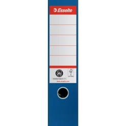 Esselte brevordner blå No. 1, 100% recirkuleret karton, A4/75 mm