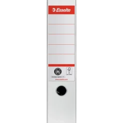 Esselte brevordner hvid No. 1, 100% recirkuleret karton, A4/75 mm - Køb minimum 10 stk.