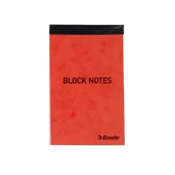 Esselte notesblok linjeret, Orange, 105 x 65 mm - 10 blokke