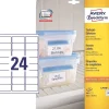 Etiketter - Avery L7970-25 - Frost - 63,5 x 33,9 mm - 25 ark