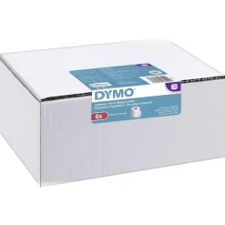 Etiketter - Dymo LW Shipping/Naming - 54x101 mm - Permanent - Hvid - 6 ruller á 220 stk