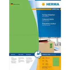 Etiketter Herma etiket Special 105x148 grøn (400)