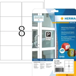 Etiketter Herma vejrbestandig 99,1x67,7