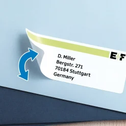 Etiketter print selv HERMA 10311 - Aftagelige, 12 pr. ark 99,1 x 42,3 mm - 1200 stk