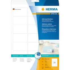 Etiketter print selv HERMA Special Inkjet 63,5x38,1 (525)
