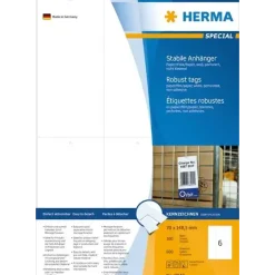Etiketter slidstærk textil Herma 70x148 (600)