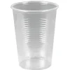 Fadølsglas - 40 cl / 50 cl - Klar PP - Med riller - 1600 stk
