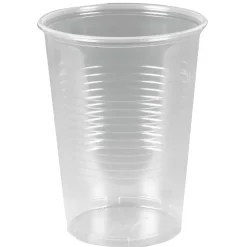 Fadølsglas - 40 cl / 50 cl - Klar PP - Med riller - 1600 stk