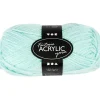 Fantasia Polyacrylgarn, L: 80 M, pind 4,5-5, mint grøn, 50 g/ 1 ngl.