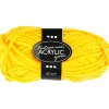Fantasia Polyacrylgarn, L: 35 M, pind 9-10, gul, 50 g/ 1 ngl.