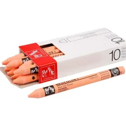 Farvekridt - Caran d'Ache Neocolor I salmon (051) - 8 mm x 10 cm - 10 stk
