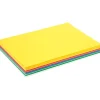 Farvet karton A3 i 13 forskellige forårsfarver 180 gram - i alt 300 ark