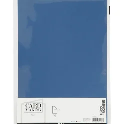 Farvet Papir A4 blå 210x297 mm, 110 g, 20stk.