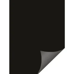 Farvet papir A4 130g Büngers sort (50)