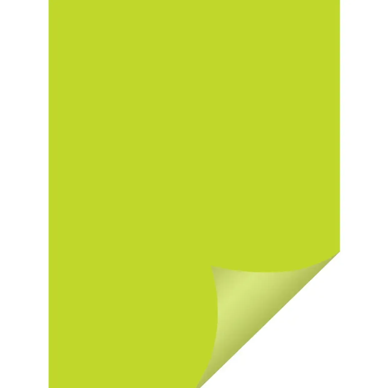 Farvet papir A4 130g Büngers tropisk grøn (50)