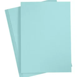Farvet Papir A4, lys blå, 210x297 mm, 80 g, 20stk.