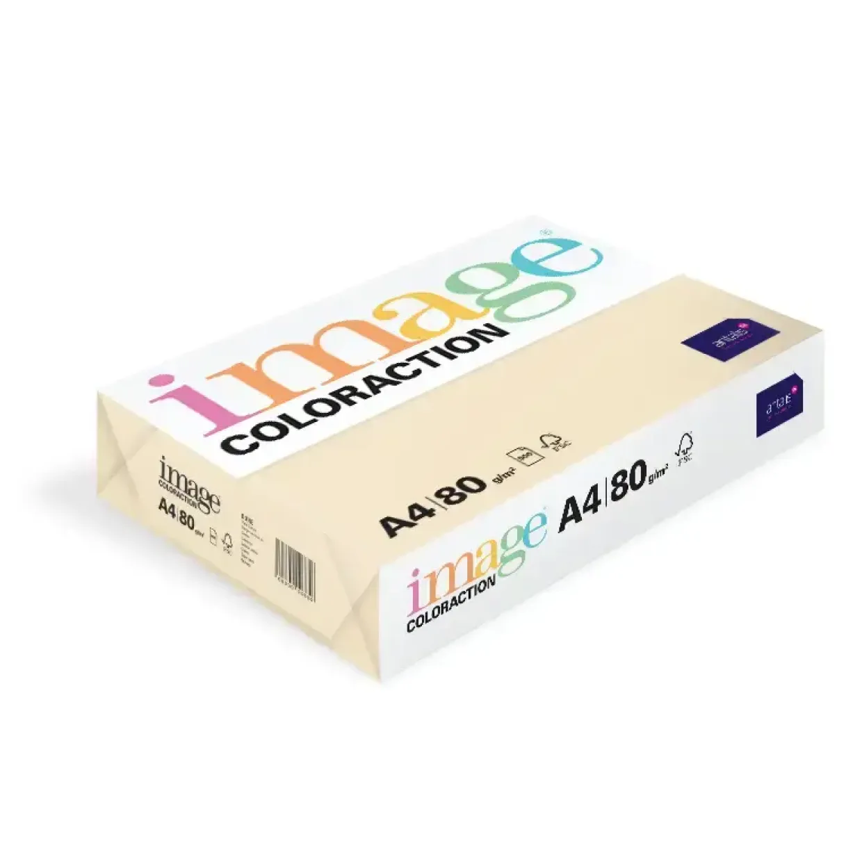 Farvet papir - Image Coloraction A4 80g - Cream Dune CR20 - 500ark