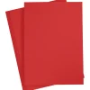 Farvet Papir, rød, A4 210x297 mm, 80 g, 20stk.