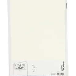 Farvet Papir, råhvid, A4 210x297 mm, 80 g, 20stk.