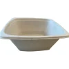 Fiberskål - brun sukkerrør 870 ml - 18x18x7 cm - 300 stk