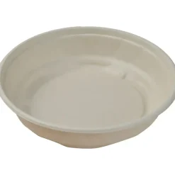 Fiberskål, 57mm, Ø250mm, 1900 ml, 1900 ml, nature, sukkerrør - 300 stk