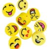 Figurperler Smiley diam. 10 mm hulstr. 1,5 mm 200 stk