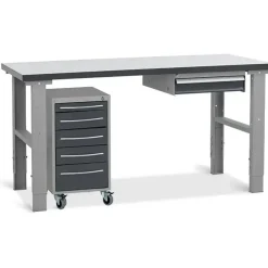 Filebænk komb. 4 1500x800 mm