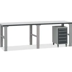 Filebænk komb. 3 2500x800 mm