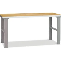 Filebænk 1500x800 mm Eg bordplade