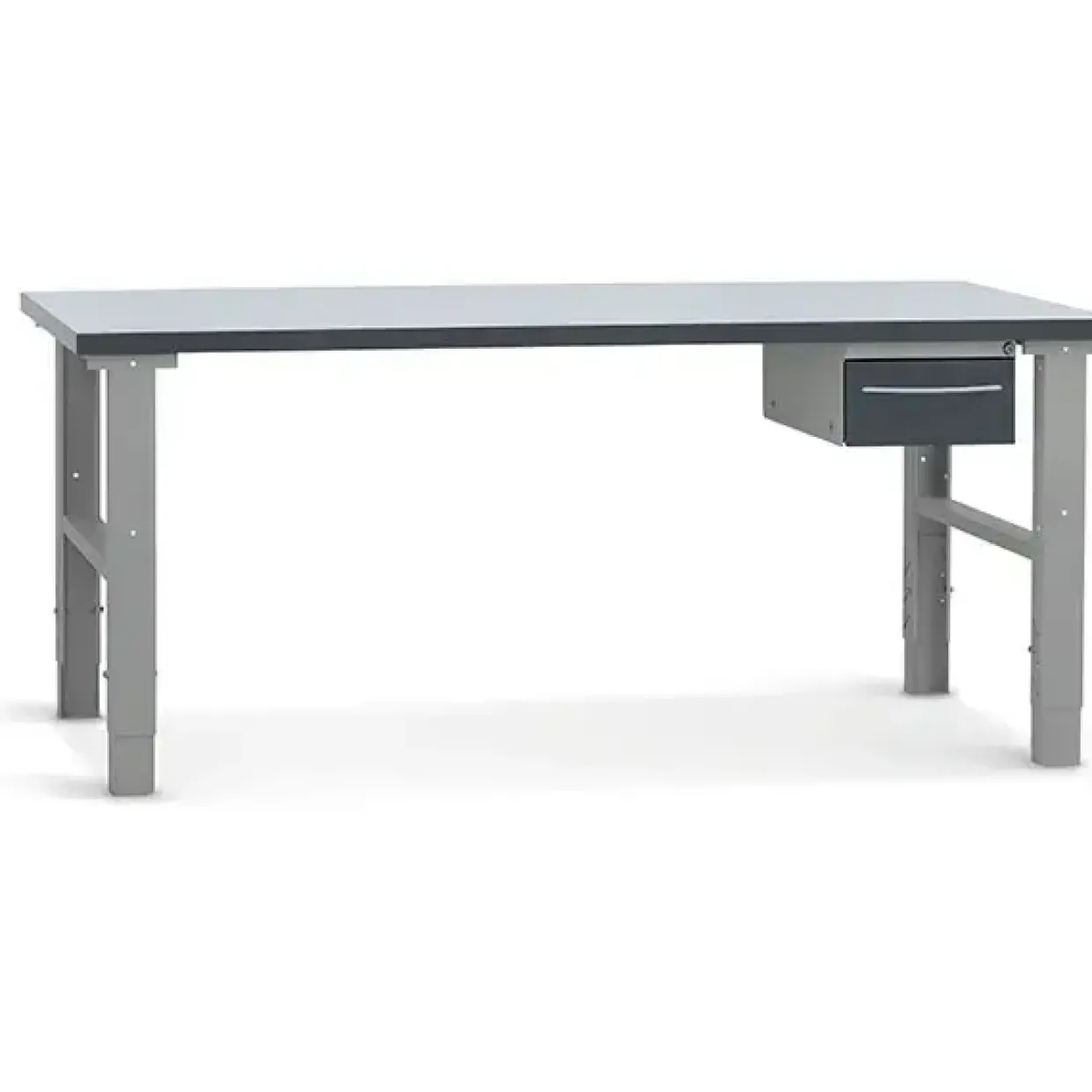 Filebænk 2000x800 mm inkl. Enkeltskuffe