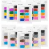 Fine Clay Polymer, colorful, pastelfarver, 120x20 g/ 1 pk.