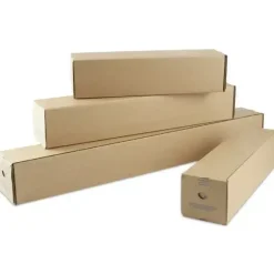 Firkantrør Paprør Master'In firkantede 105x105x430x3mm brun - 10 stk