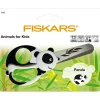 Fiskars børnesaks med dyremotiv 13 cm | panda