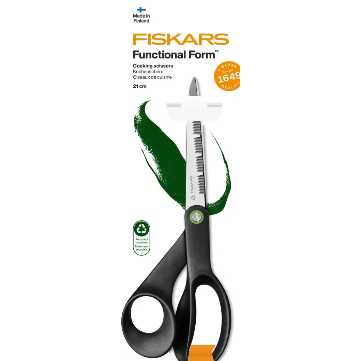 Fiskars FF ReNew køkkensaks 21cm - Køb minimum 6 stk.