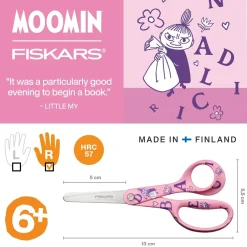 Fiskars Moomin børnesaks LittleMy ABC