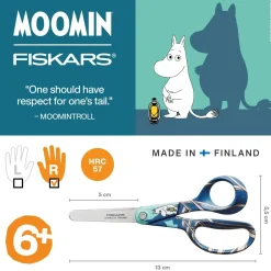 Fiskars Moomin børnesaks Moomintroll
