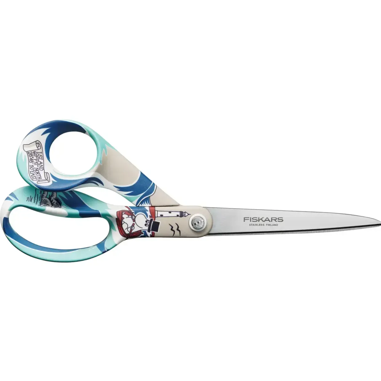 Fiskars Moomin universal saks 21cm Moominpappa
