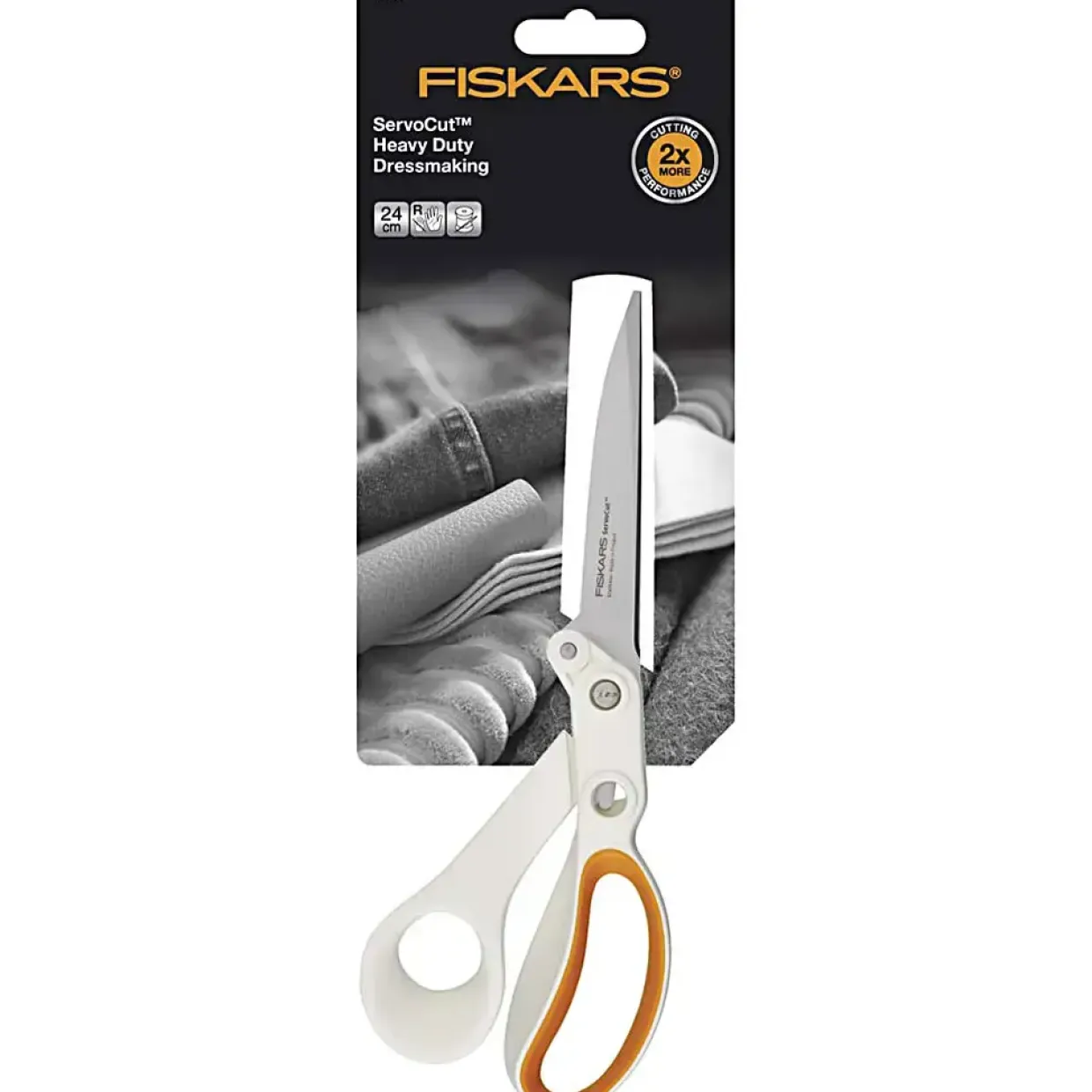 Fiskars skræddersaks Amplity RazorEdge® Længde 24 cm | højre