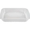 Fiskebakke 19x14,4x4,3cm transparent PP 1-rums - 500 stk