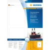 Flaskelabels - HERMA Inkjet Glossy - 90 x 120 mm - 40 stk