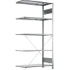 Følgesektion Boltless lagerreol, rygkryds 2000x750x400 150 kg/hylde