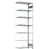 Følgesektion Boltless lagerreol, rygkryds 3000x1000x800 150 kg/hylde