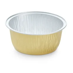 Foliebakke 290 guld 295 ml Ø 111 x 43 mm - 115 stk