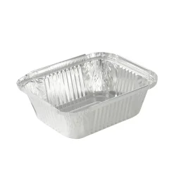 Foliebakke - 8342 450 ml - Aluminium - Sølv - 100 stk